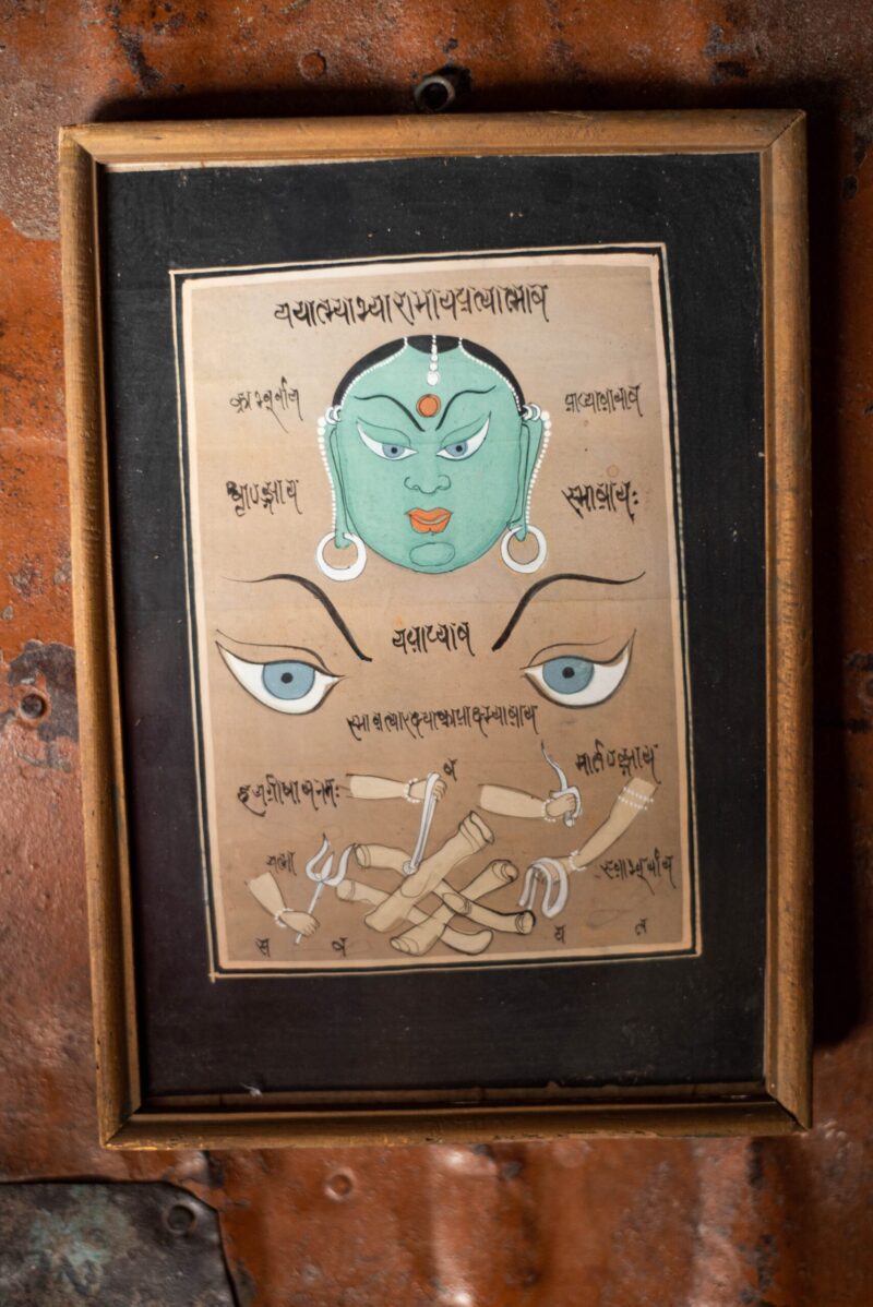 _DSC6365 Antiek astrologische schilderij