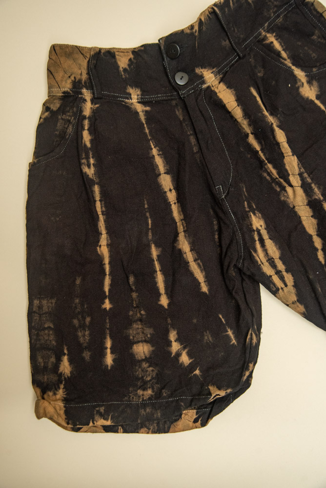 Korte broek tie dye