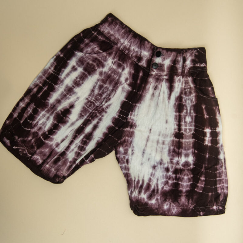 Korte broek tie dye