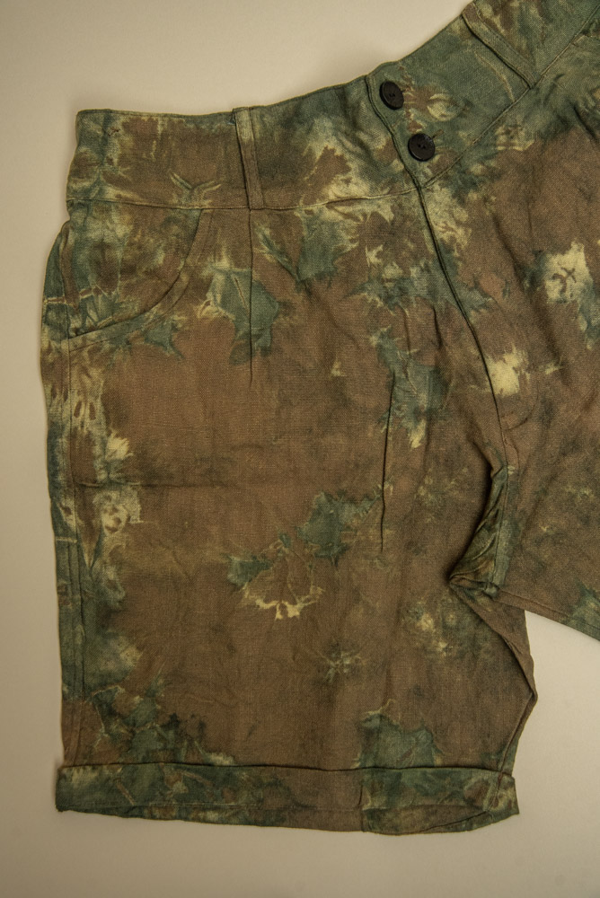 Korte broek tie dye