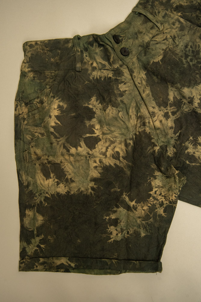Korte broek tie dye