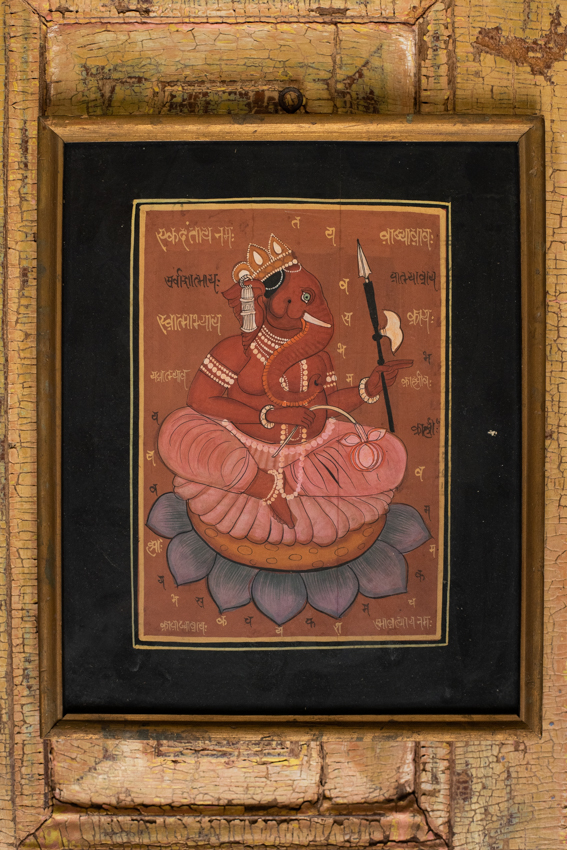 Antiek astrologische schilderij