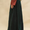 _DSC3091 Dubbelzijdige velvet wikkel rok