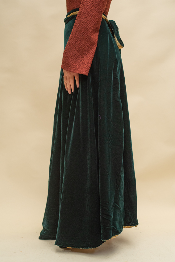 _DSC3091 Dubbelzijdige velvet wikkel rok
