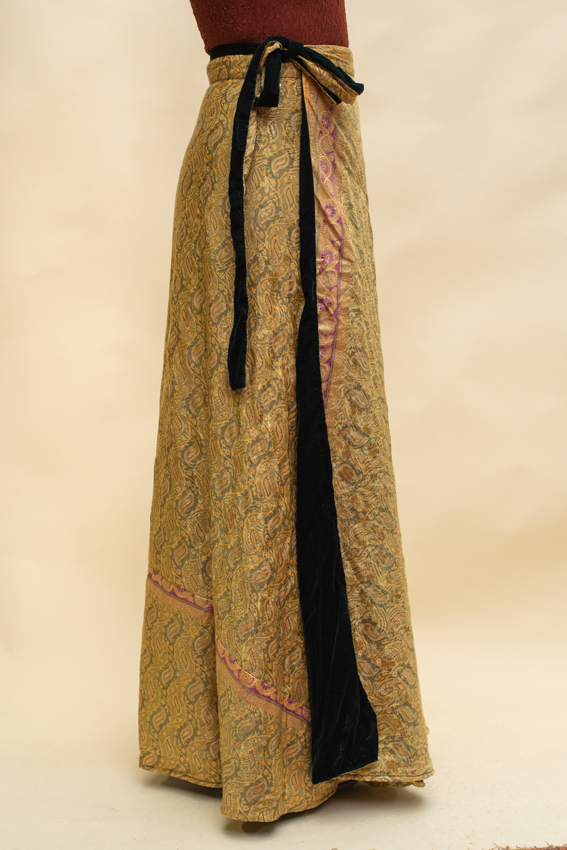 _DSC3097 Dubbelzijdige velvet wikkel rok