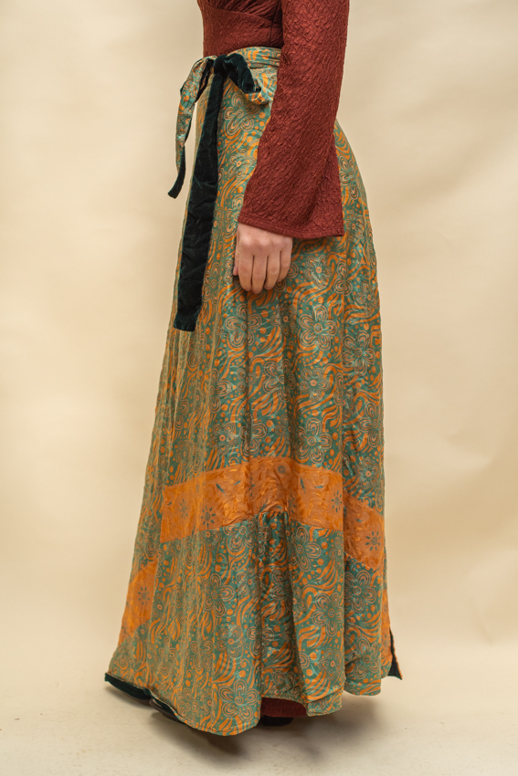 _DSC3104 Dubbelzijdige velvet wikkel rok