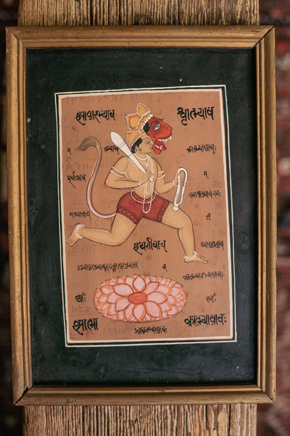 Antiek astrologische schilderij