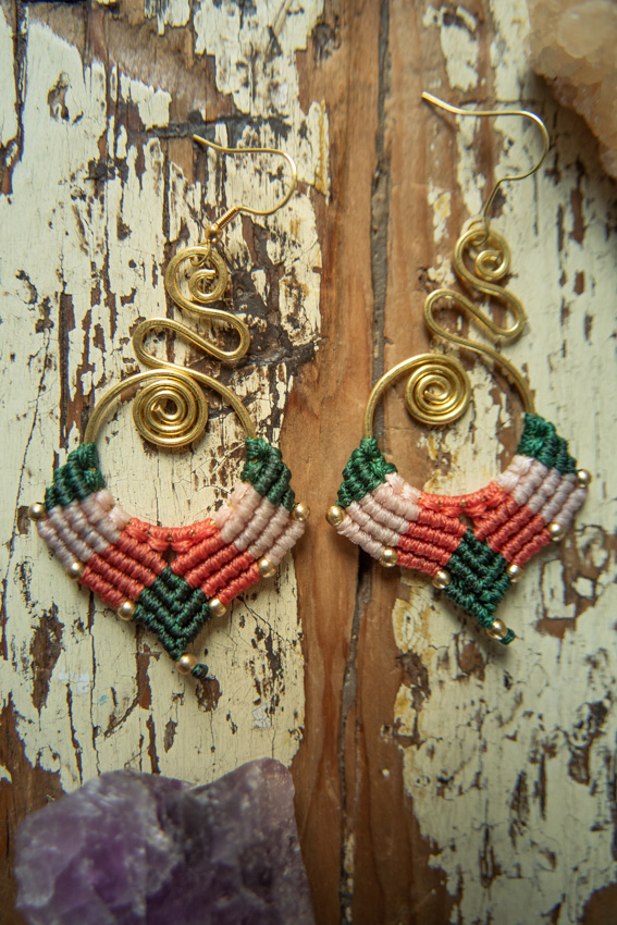 _DSC3772 Macramé Oorbellen