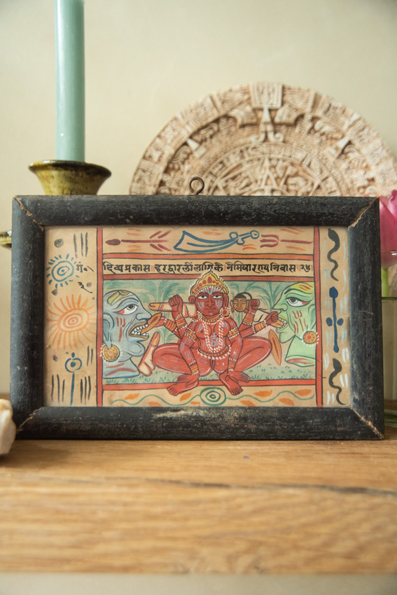 _DSC3909 Vintage schilderijtje Tantra