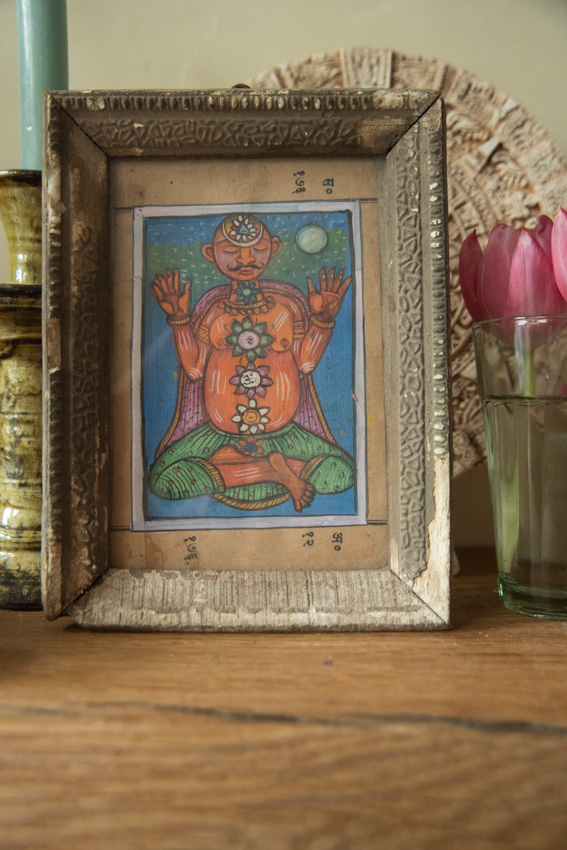 _DSC3920 Vintage schilderijtje Chakra