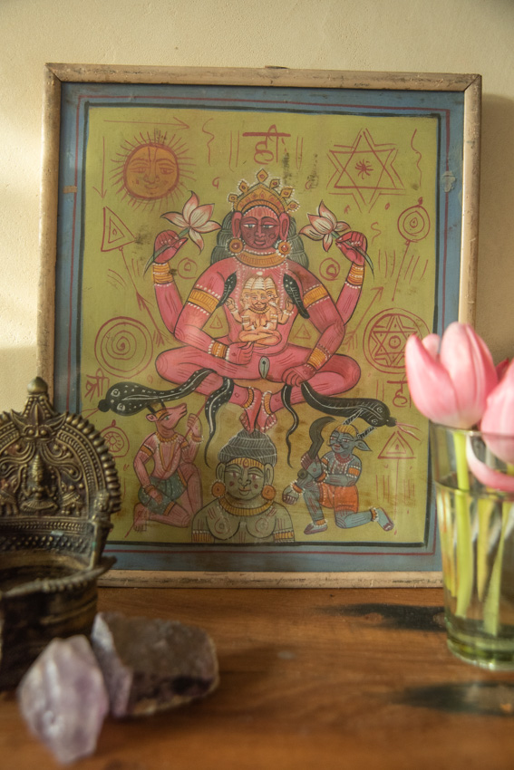 _DSC3953 Antiek Tantra schilderij