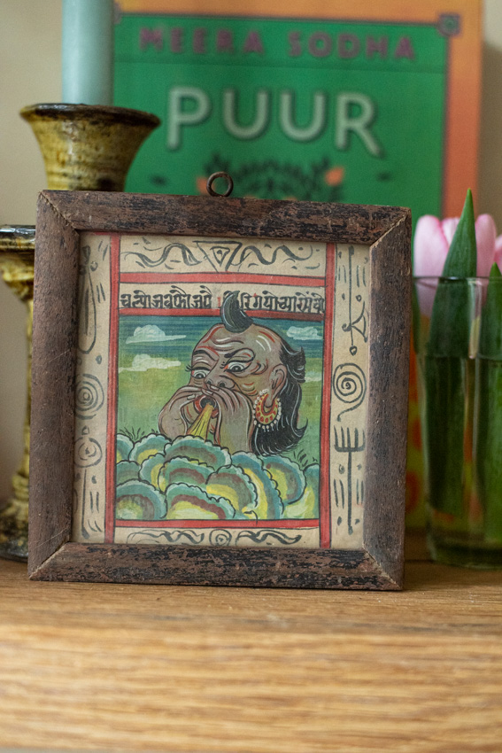 _DSC4026 Vintage schilderijtje Devil