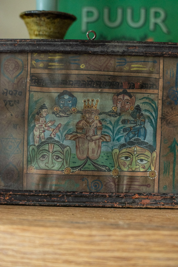 _DSC4035 Vintage schilderijtje Tantra