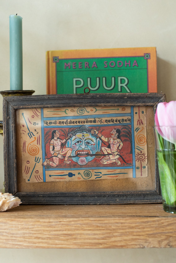 _DSC4095 Vintage schilderijtje Tantra