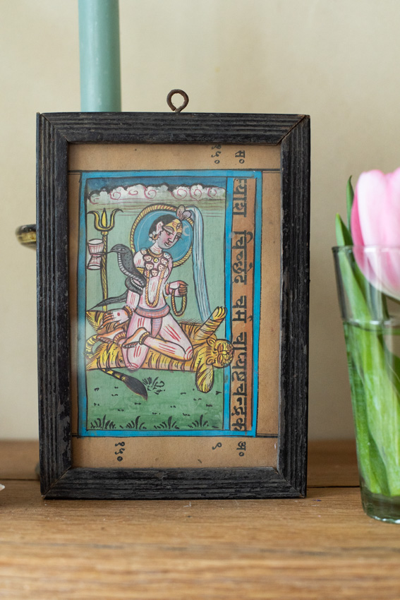 _DSC4107 Vintage schilderijtje Yoga