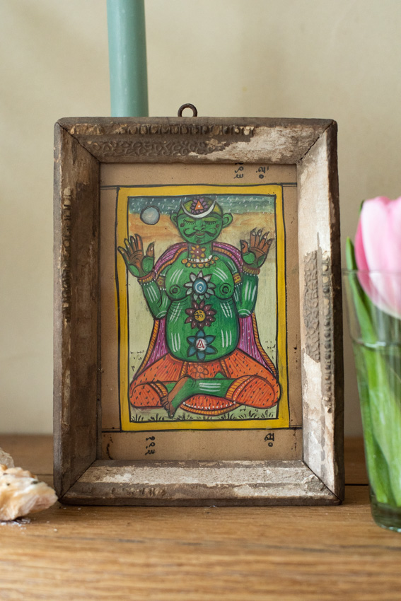 _DSC4136 Vintage schilderijtje Chakra