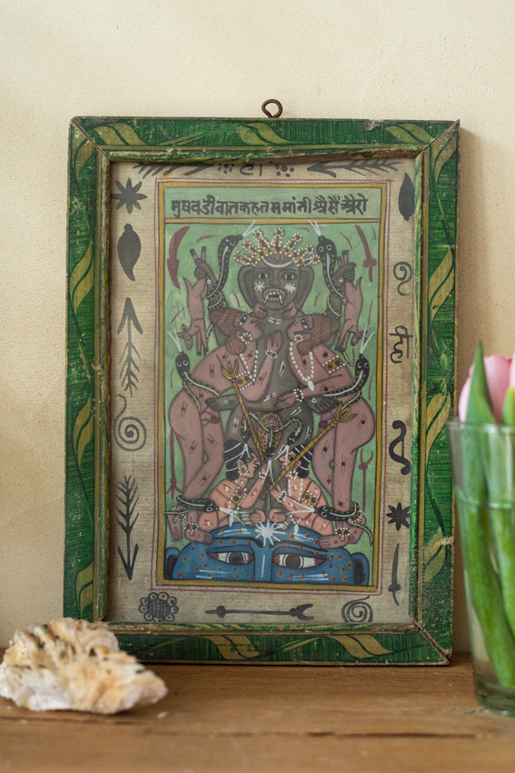 _DSC4142 Vintage schilderijtje Tantra