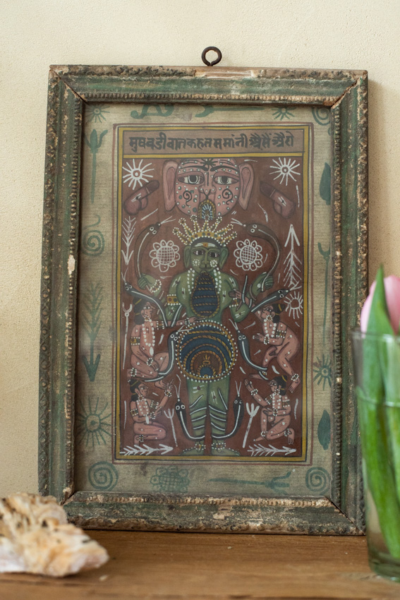 _DSC4145 Vintage schilderijtje Tantra