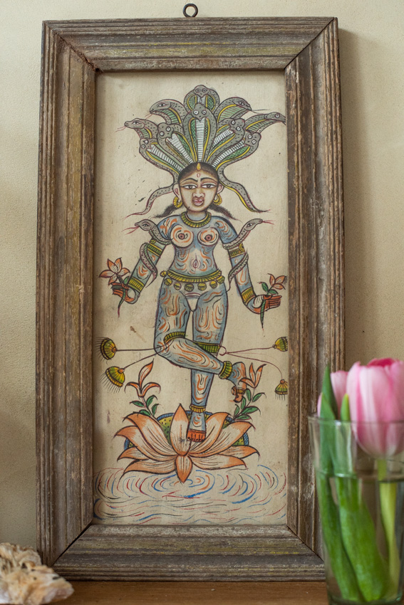 _DSC4160 Antiek Tantra Snake schilderij0