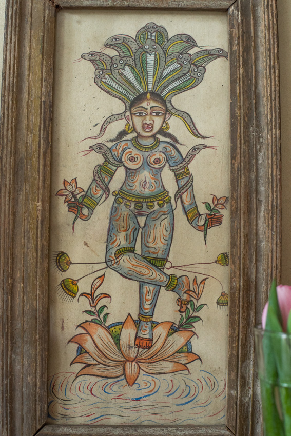 _DSC4162 Antiek Tantra Snake schilderij0