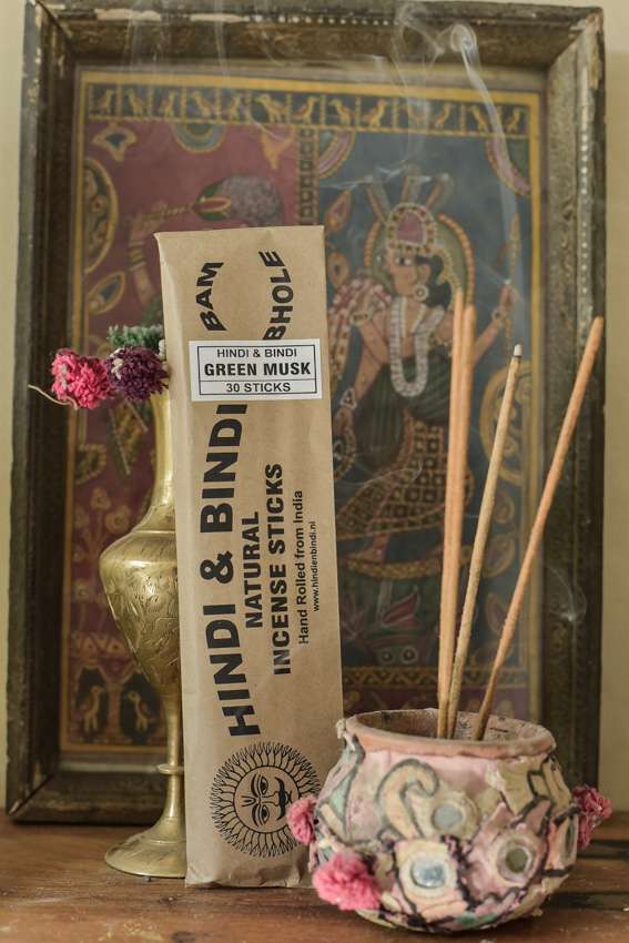 _DSC4970 100% Natuurlijke wierook – Green Musk (30 sticks)