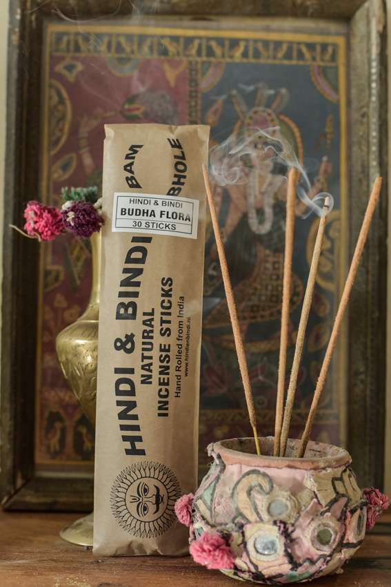 _DSC4971 100% Natuurlijke wierook – Buddha flora (30 sticks)