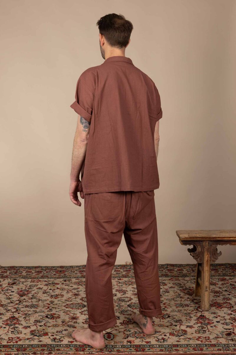 MQQ_0202Q Harembroek oud roze/bruin