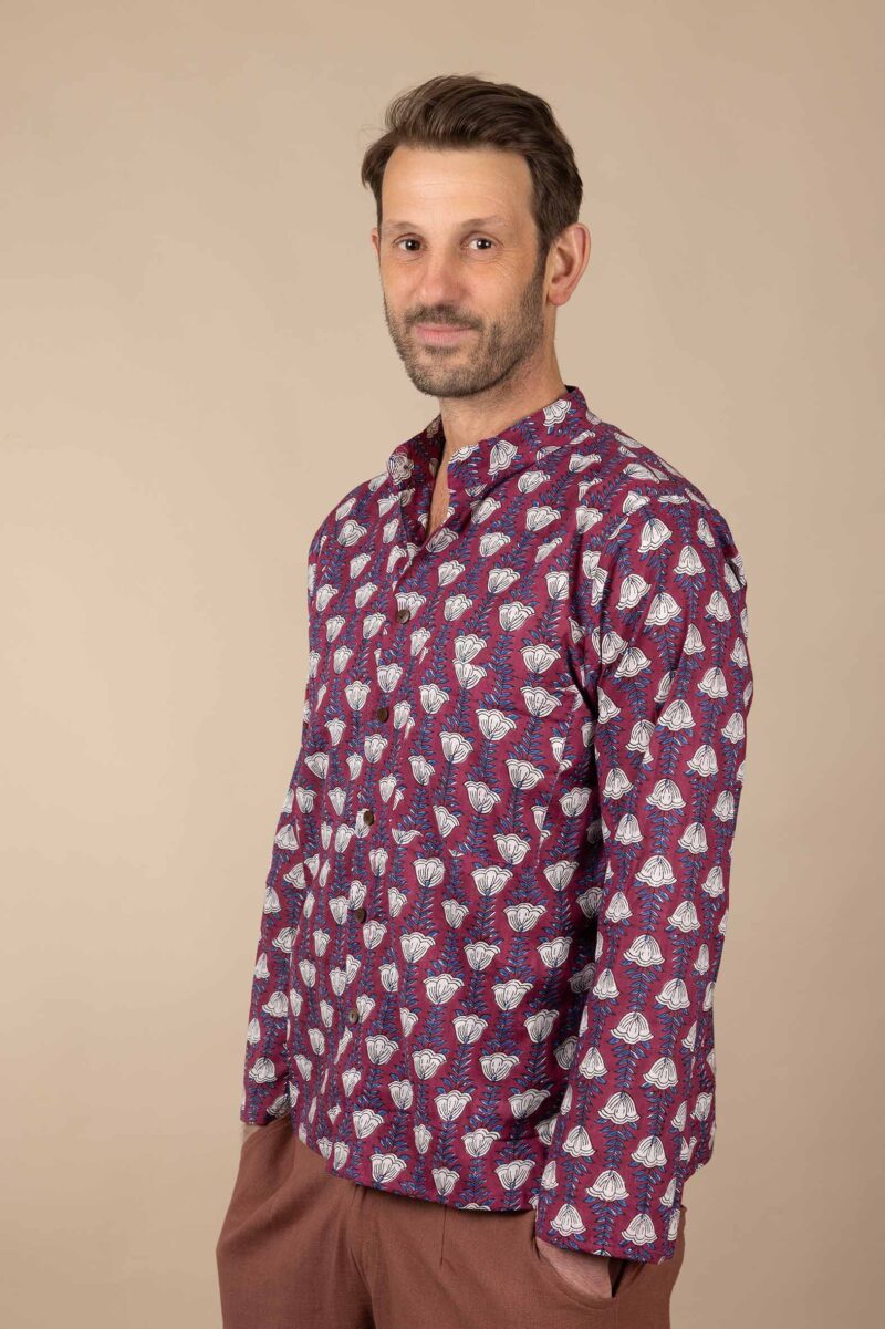 MQQ_0219Q Blockprint blouse