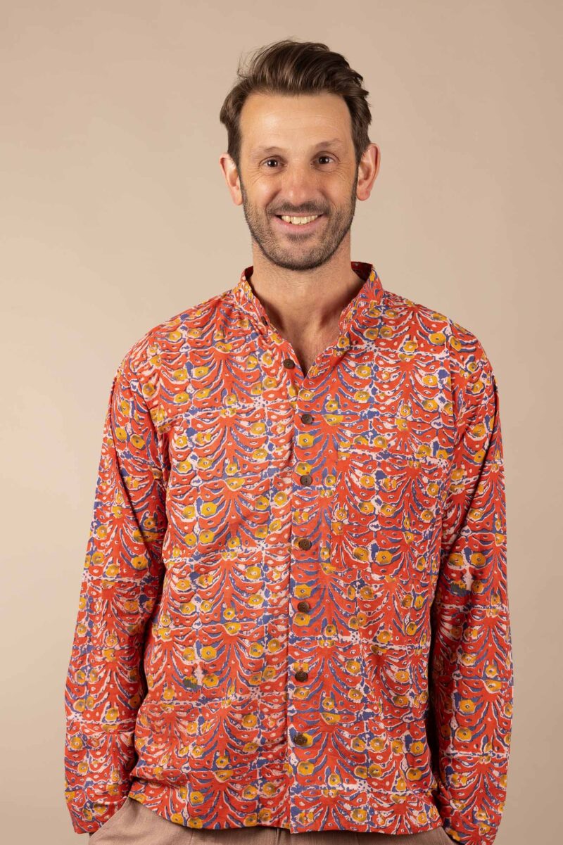 MQQ_0223Q Blockprint blouse