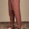 MQQ_0295 Harembroek oud roze/bruin