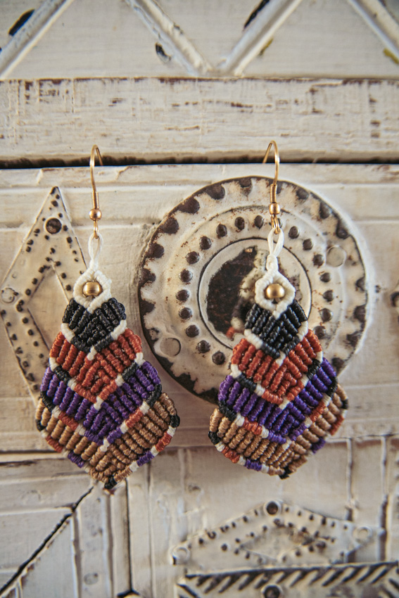 _DSC3676 Macramé Oorbellen