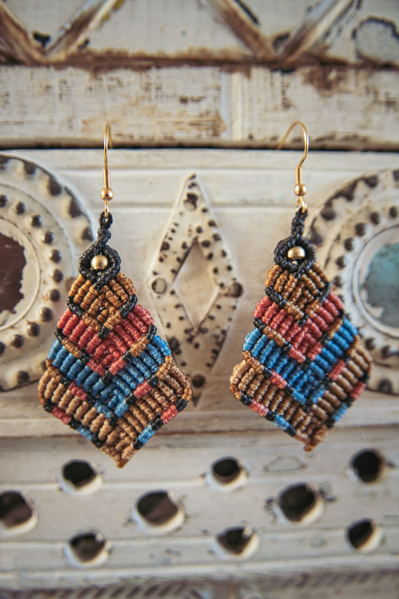 _DSC3685 Macramé Oorbellen