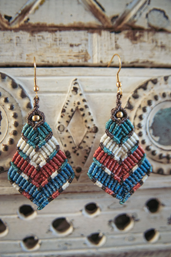 _DSC3687 Macramé Oorbellen