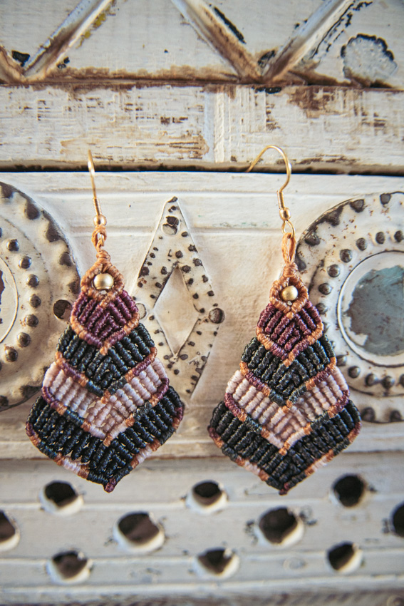 _DSC3689 Macramé Oorbellen