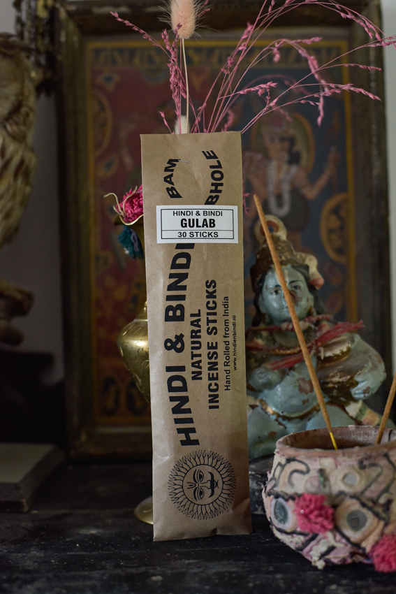 _DSC5667 100% Natuurlijke wierook – Gulab (30 sticks)