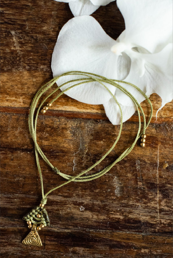 macrame ketting 3 Macrame ketting