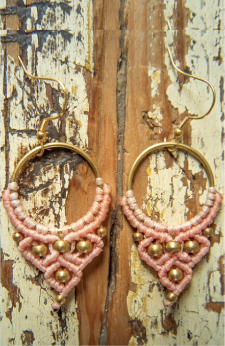 _DSC3749 Macramé Oorbellen
