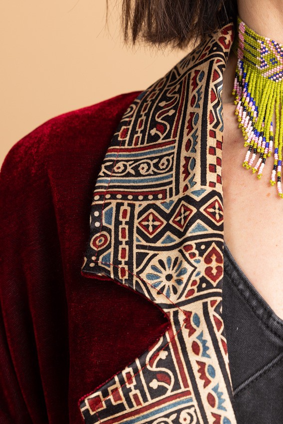 3G9A8892LR Oversized velvet Jas