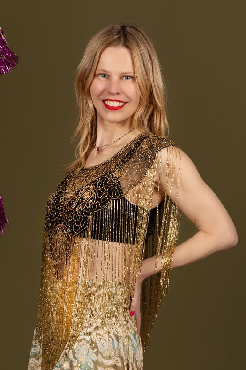 Glitter and Glamour top