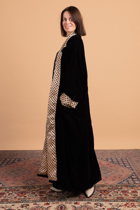 MQQ_3090lr Oversized velvet Jas