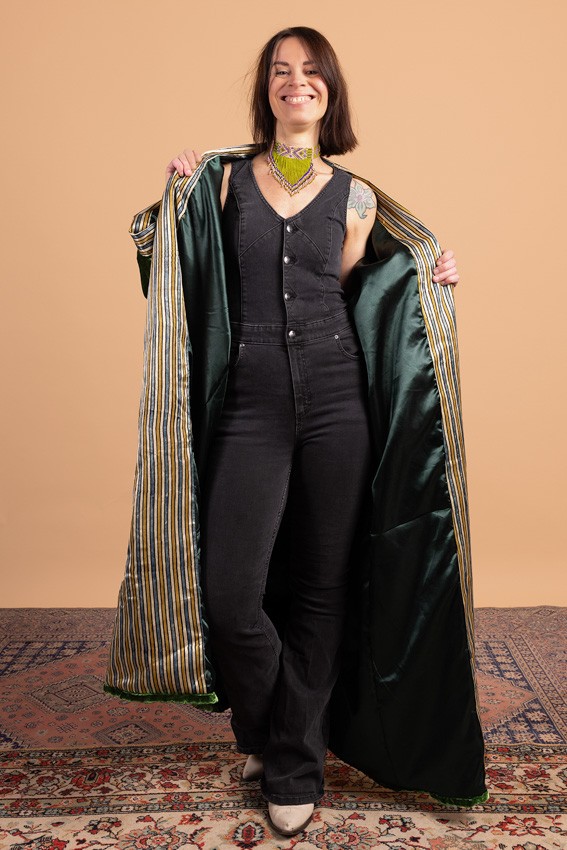 MQQ_3095lr Oversized velvet Jas