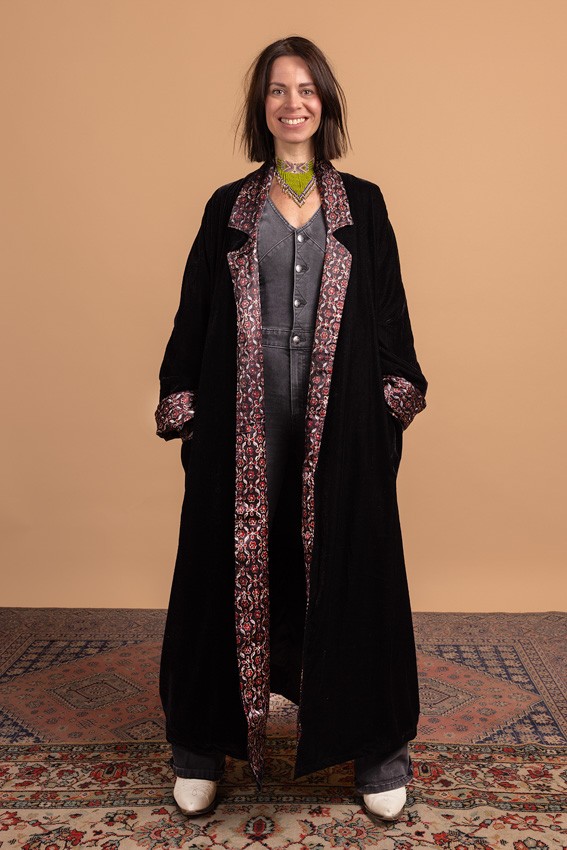 MQQ_3109lr Oversized velvet Jas