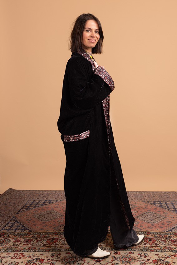 MQQ_3111lr Oversized velvet Jas