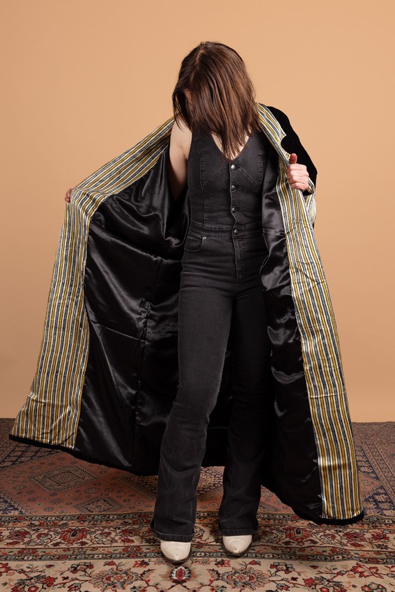 MQQ_3147lr Oversized velvet Jas