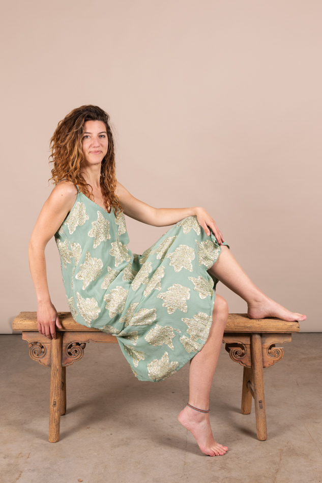 3G9A1447 Golden beach dress