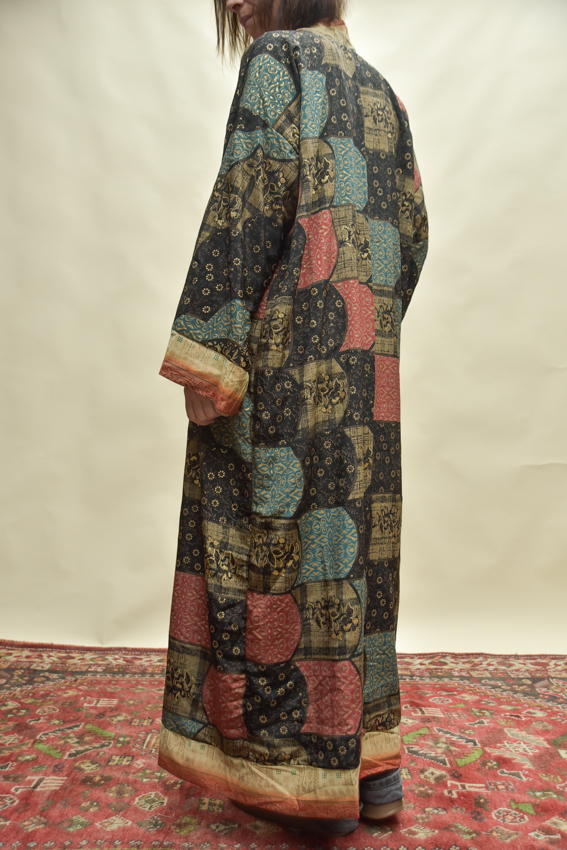 Dubbelzijdige kimono lang