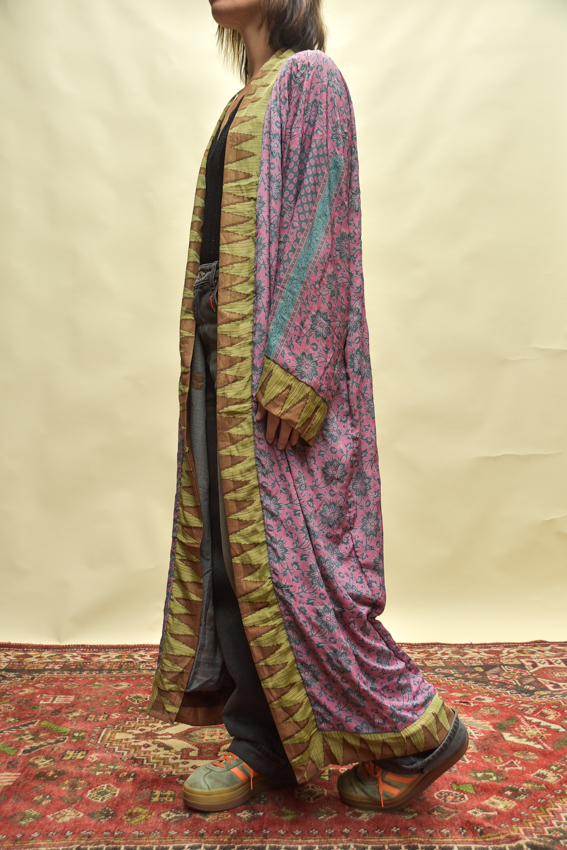 Dubbelzijdige kimono lang