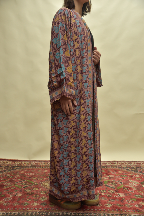 Dubbelzijdige kimono lang