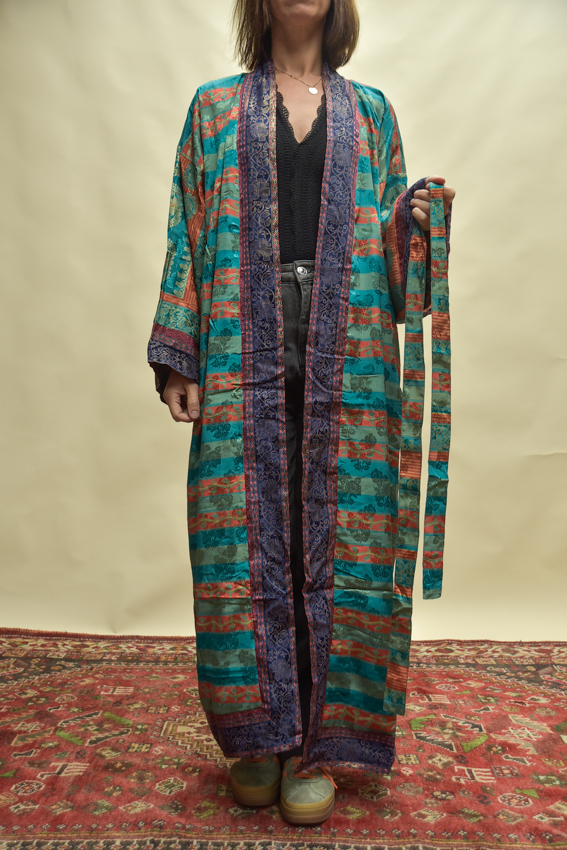 _DSC6204 Dubbelzijdige kimono lang