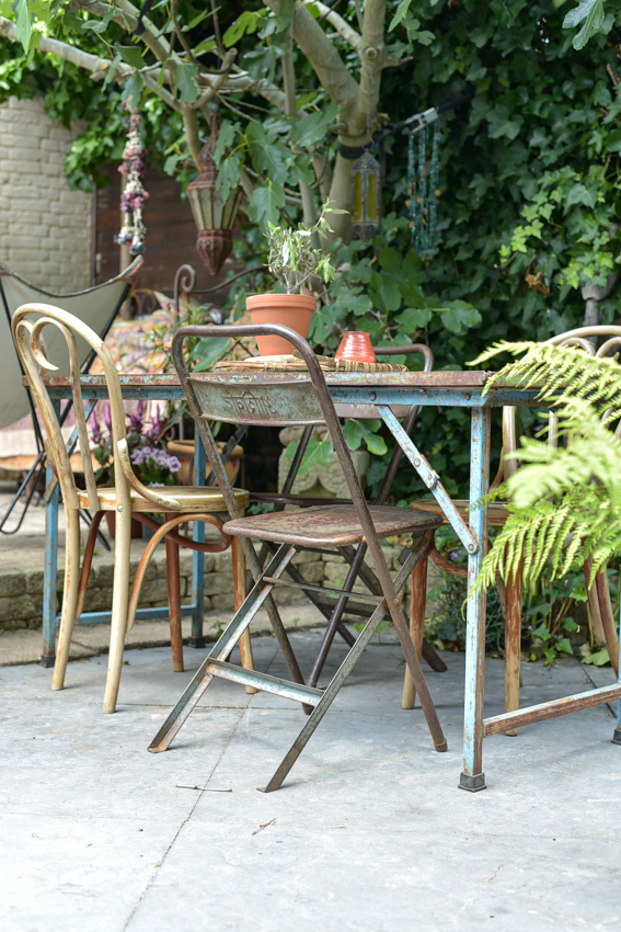_DSC5302 Vintage stalen klapstoeltje